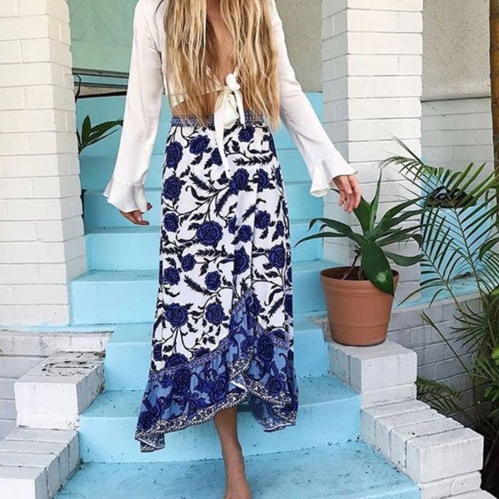 Arnhem Carolina Rose Wrap Skirt - Vintage - Very Hard to Find